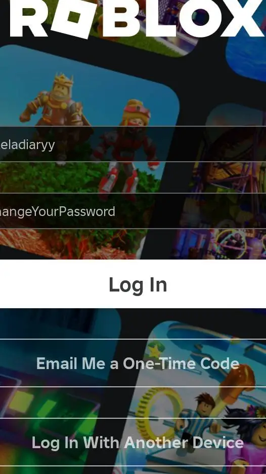 ai character: Roblox acc background
