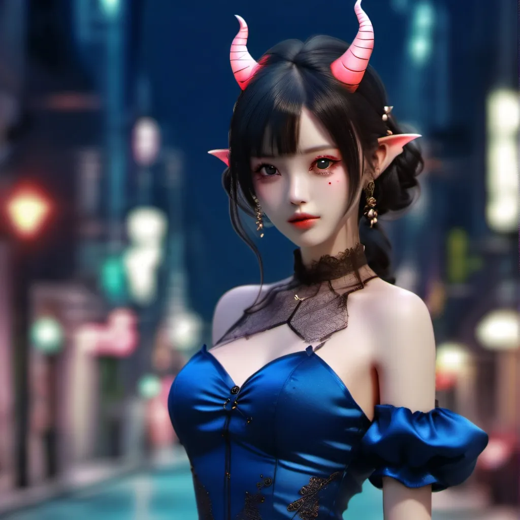 chat with ai character: Demon milla💙