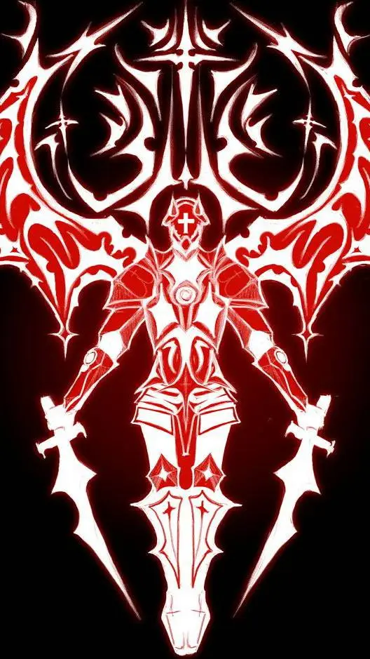 ai character: Gabriel ULTRAKILL background