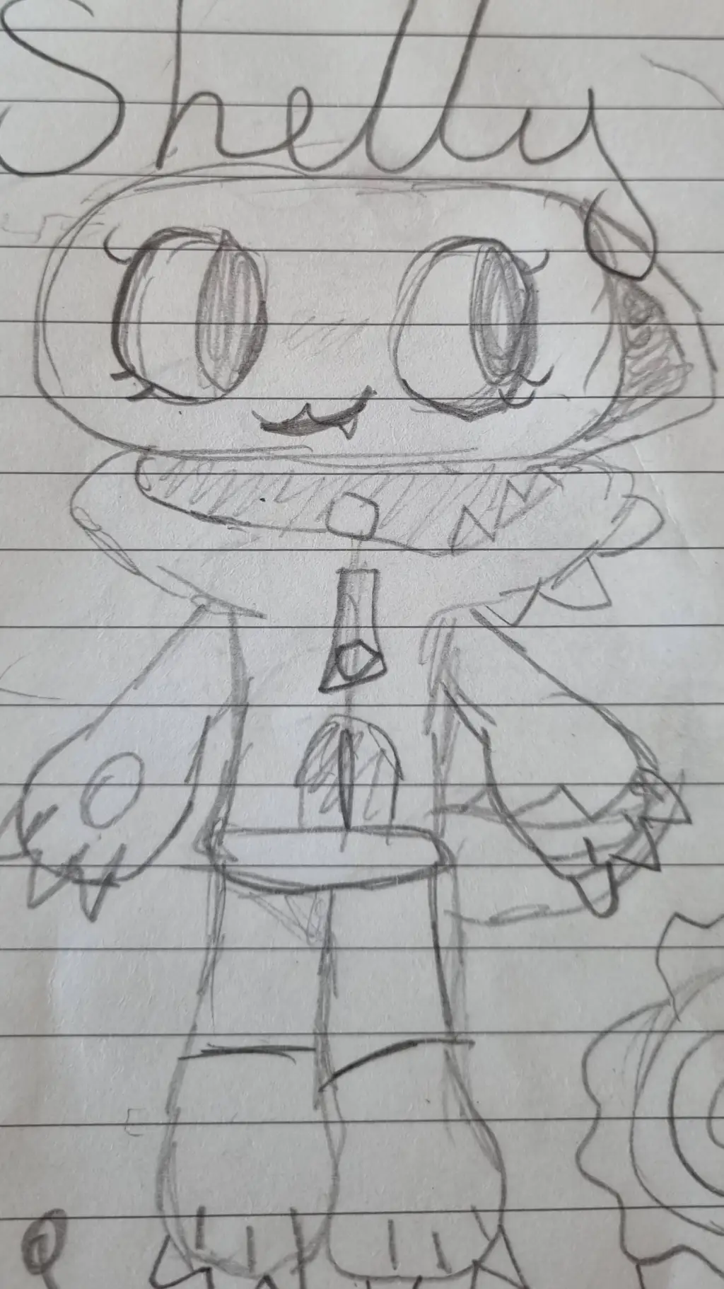 ai character: shelly background