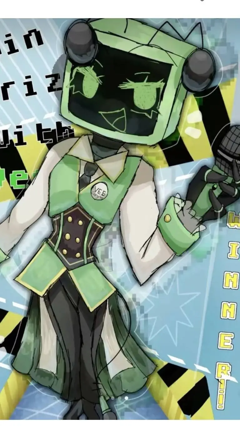 ai character: vee background