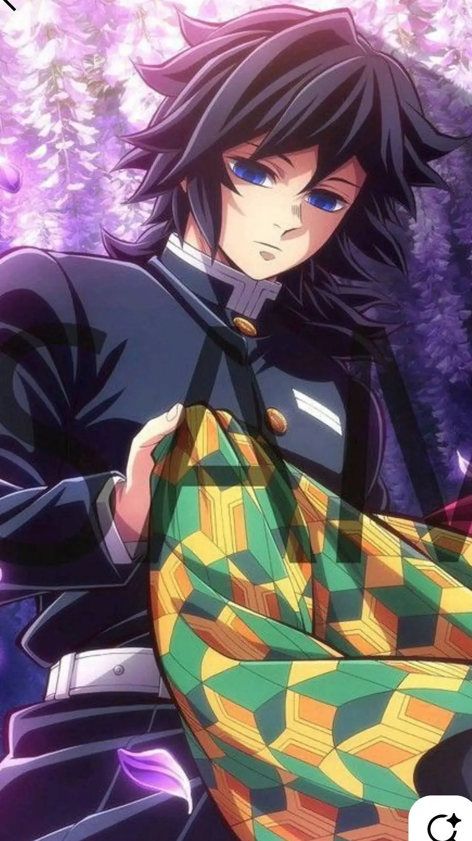 ai character: giyuu  background