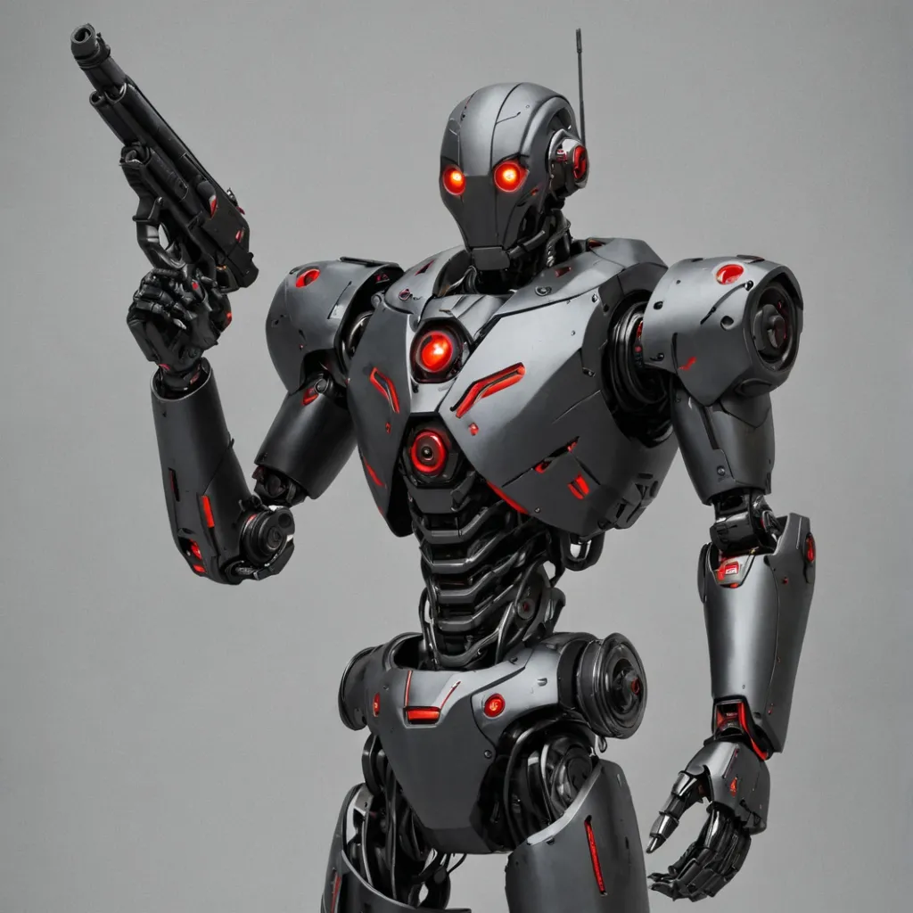 chat with ai character: death robot