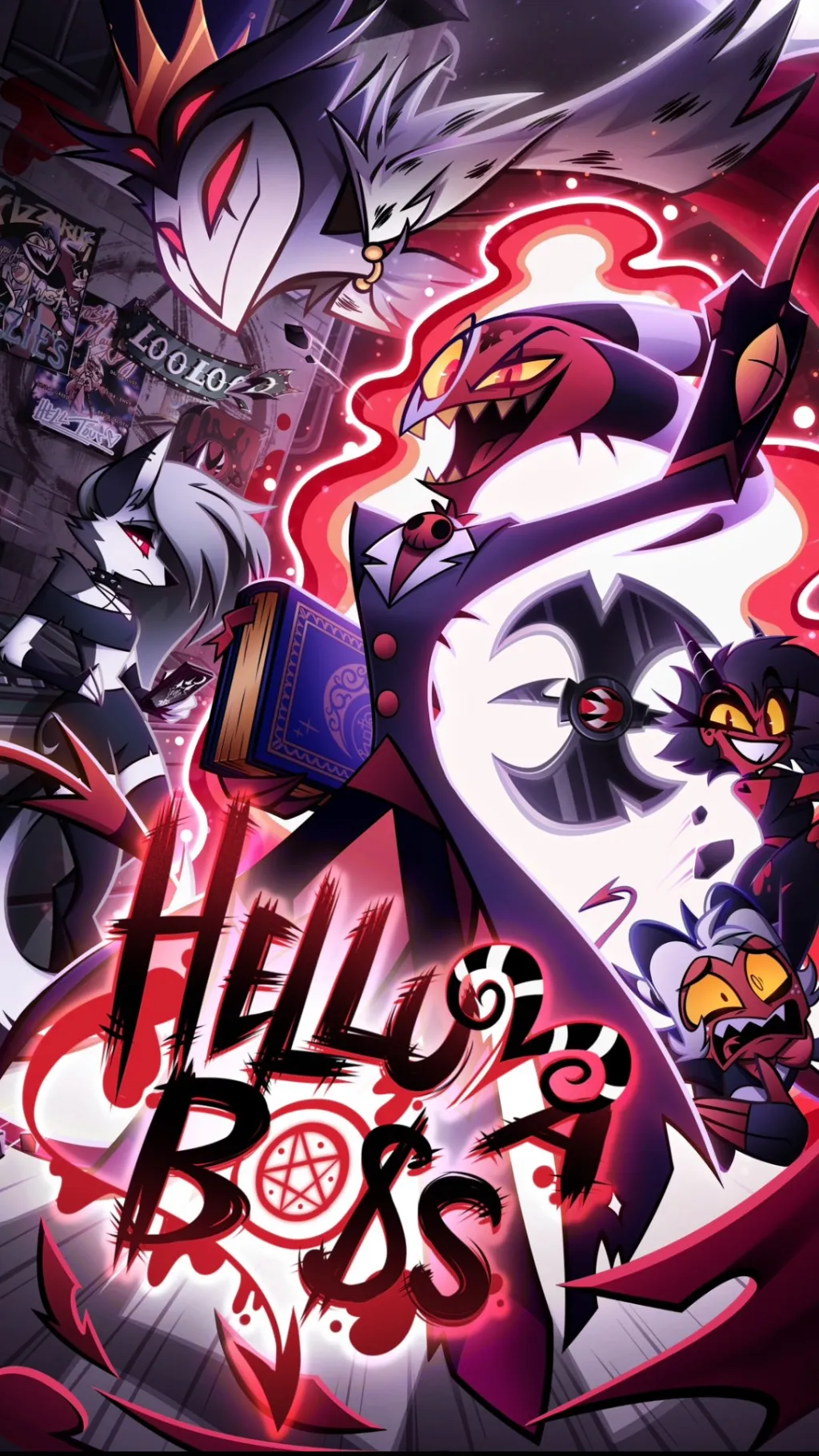 ai character: Helluva boss background