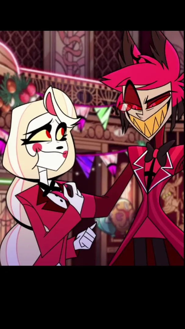 ai character: Charlie x Alastor background