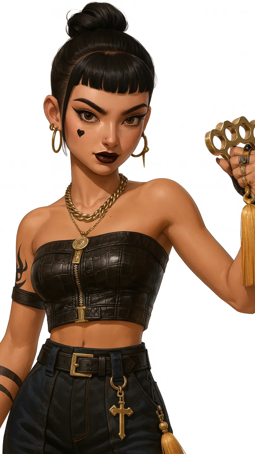 ai character: Zoey  background