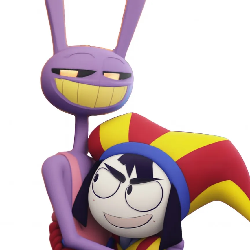 chat with ai character: Jax x Evil Pomni 