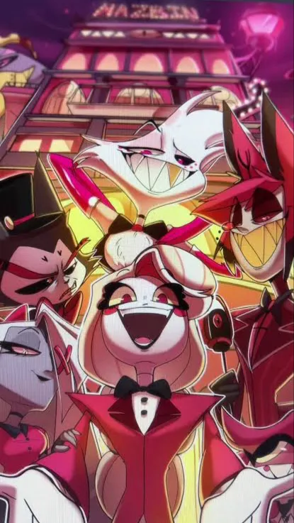 ai character: Hazbin hotel background