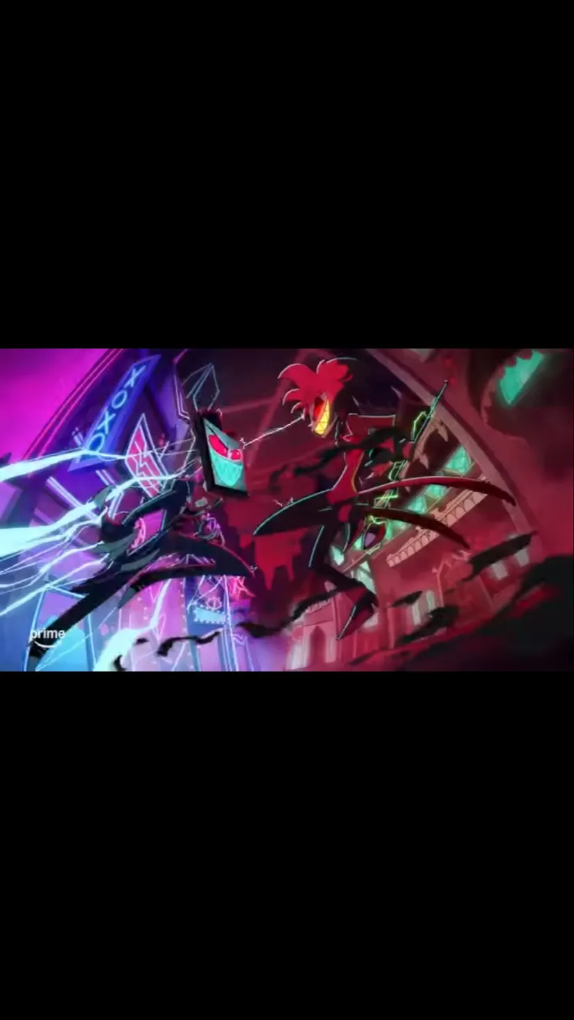 ai character: Vox Vs Alastor background