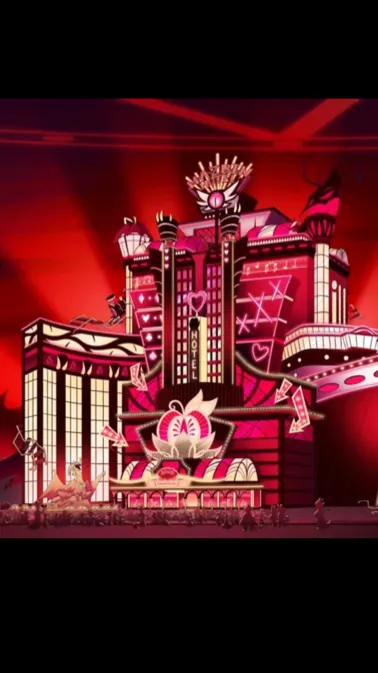 ai character: Hazbin hotel background
