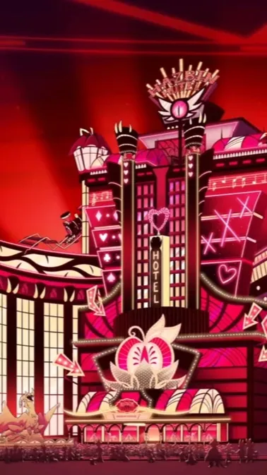 ai character: Hazbin hotel background