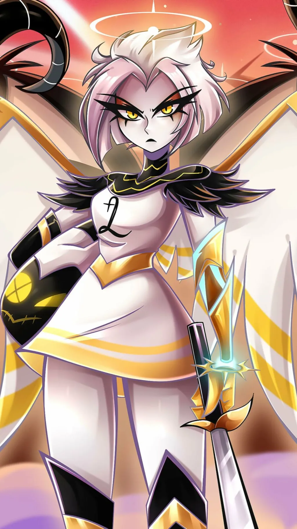 ai character: Leader lute background