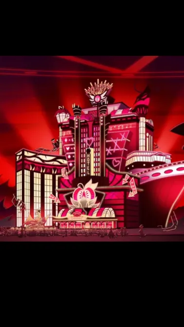 ai character: Hazbin hotel background