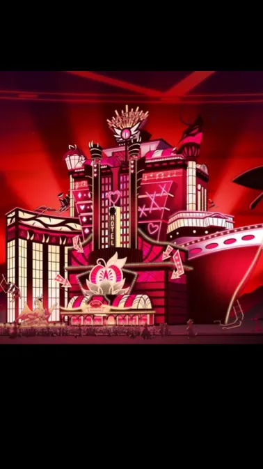 ai character: Hazbin hotel background