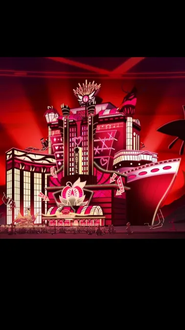 ai character: Hazbin hotel background