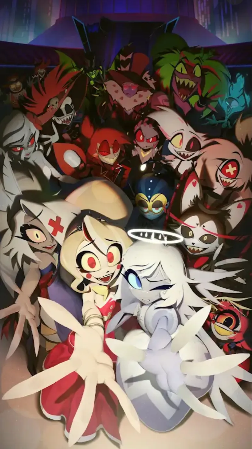 ai character: Hazbin hotel background