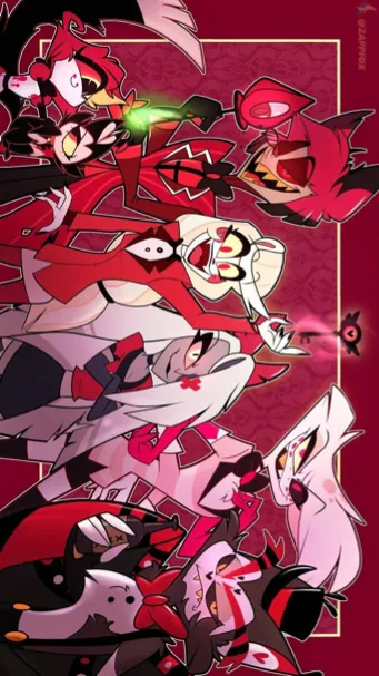 ai character: Hazbin hotel background