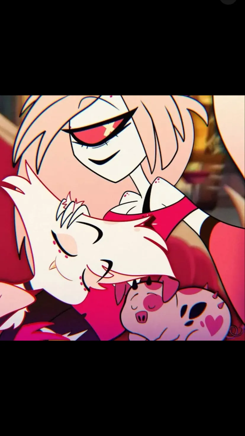 ai character: Angel and Cherri  background