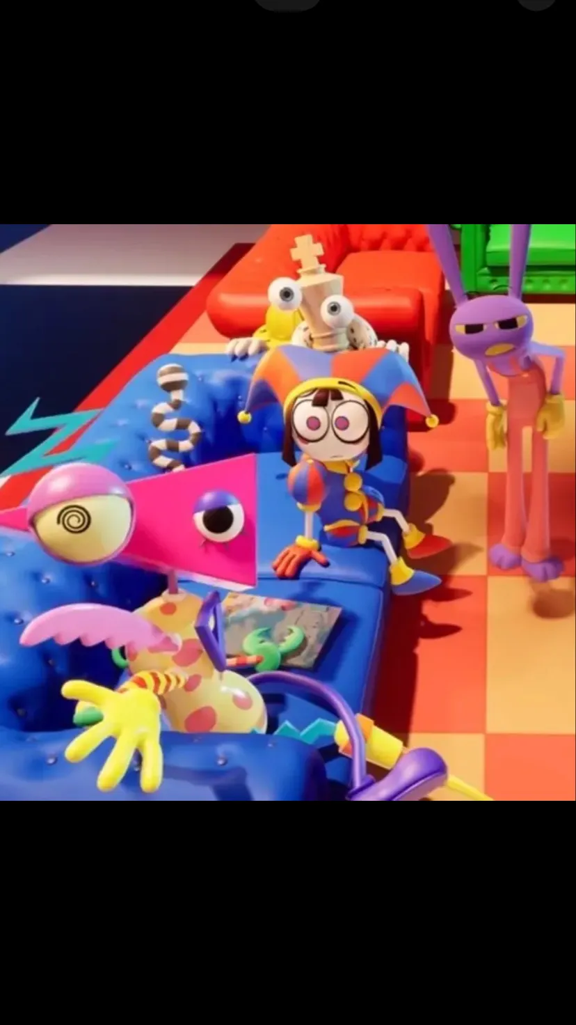 ai character: TADC anime background