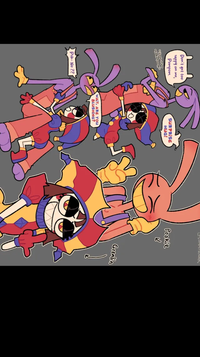 ai character: Funny bunny x you background