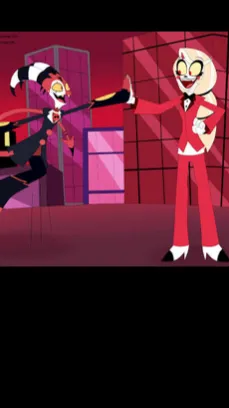 ai character: HB x HH background