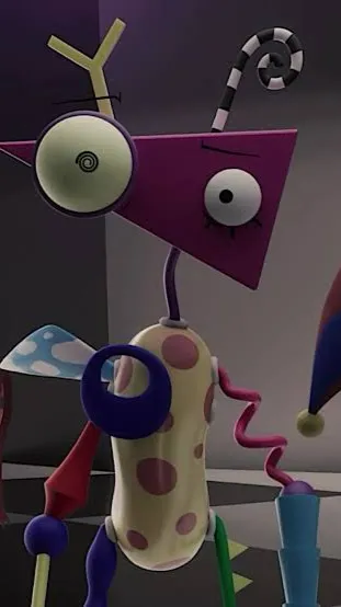 ai character: TADC ep 8 background