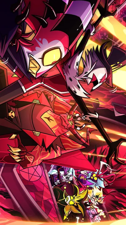ai character: HB x HH background