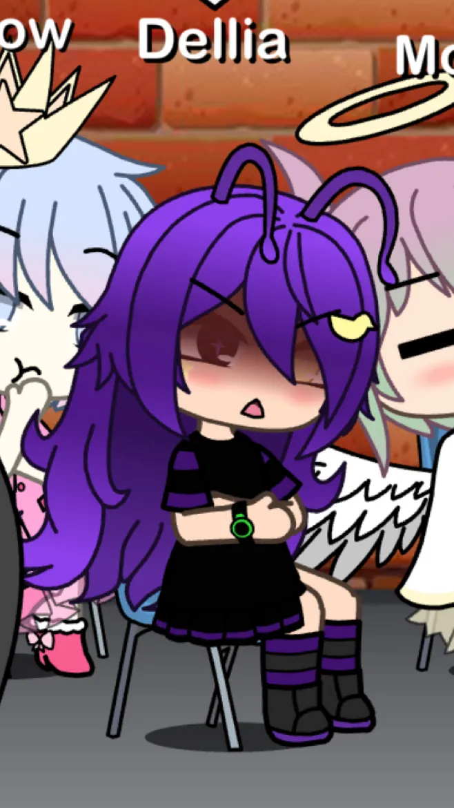 ai character: 😡Mad Dellia😡 background