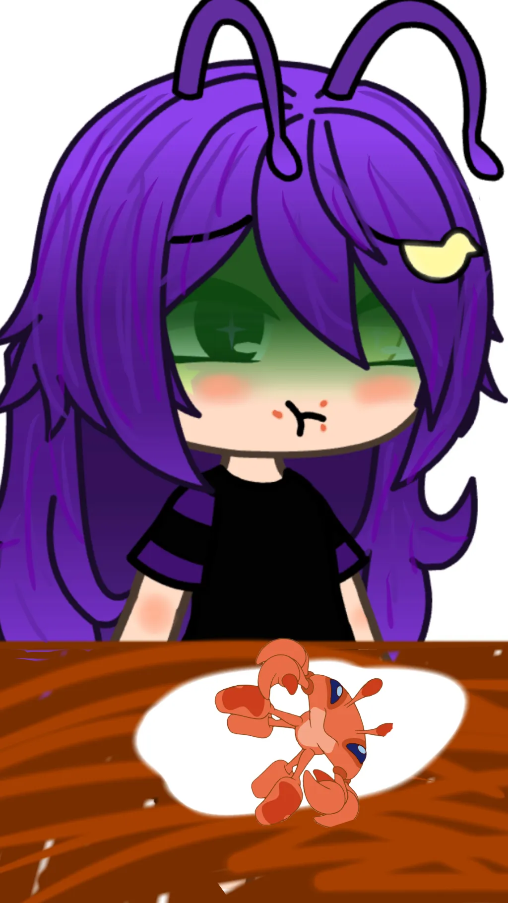 ai character: 🤢Sick Dellia🤢 background