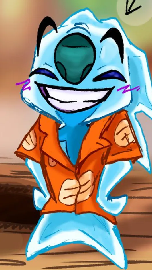 ai character: Slushy! 💙 background