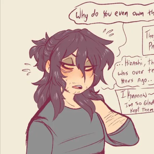 chat with ai character: Chubby aizawa