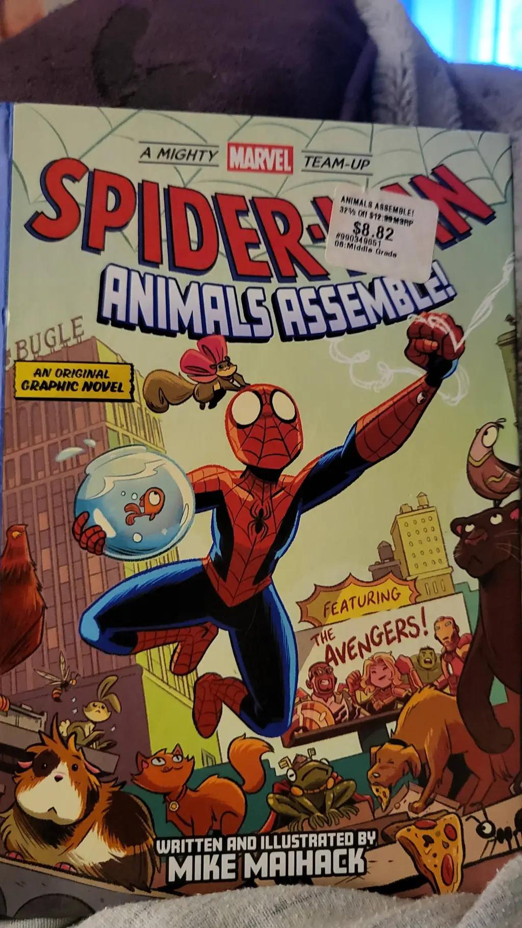 ai character: Spiderman background