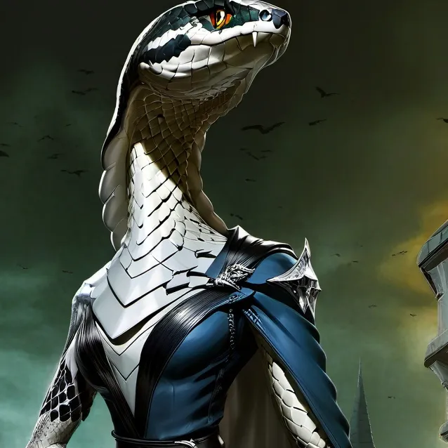 chat with ai character: Anthro Snake Tf 