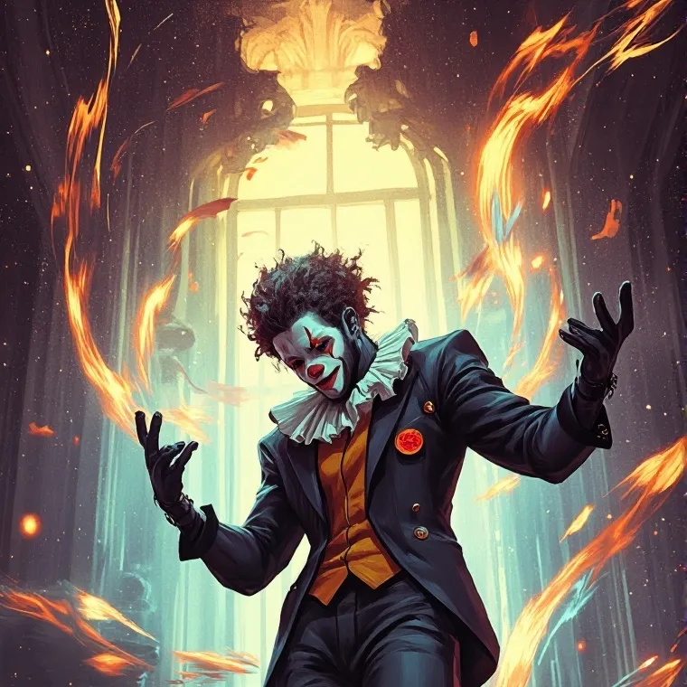 chat with ai character: Sleepy Head Clown 