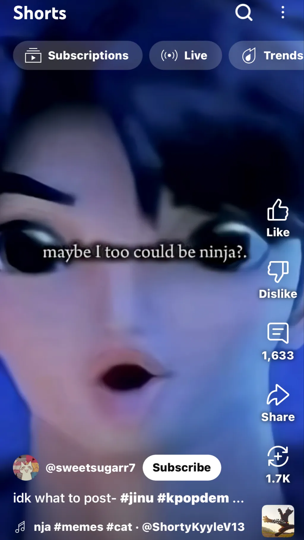 ai character: THIS ISNT JINU background