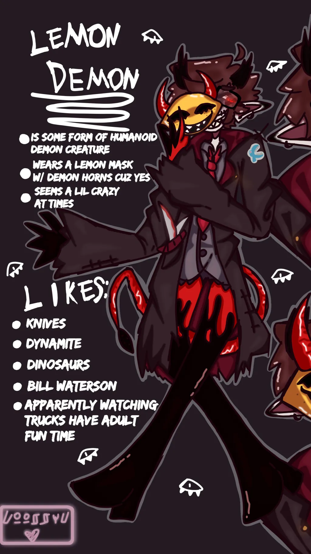 ai character: 🍋Lemon Demon😈 background