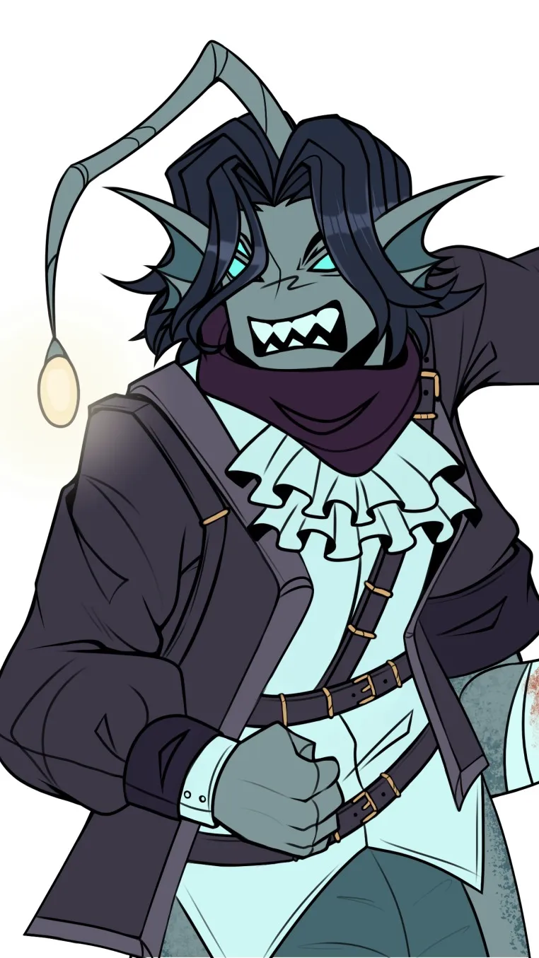 ai character: Sebastian Solace background