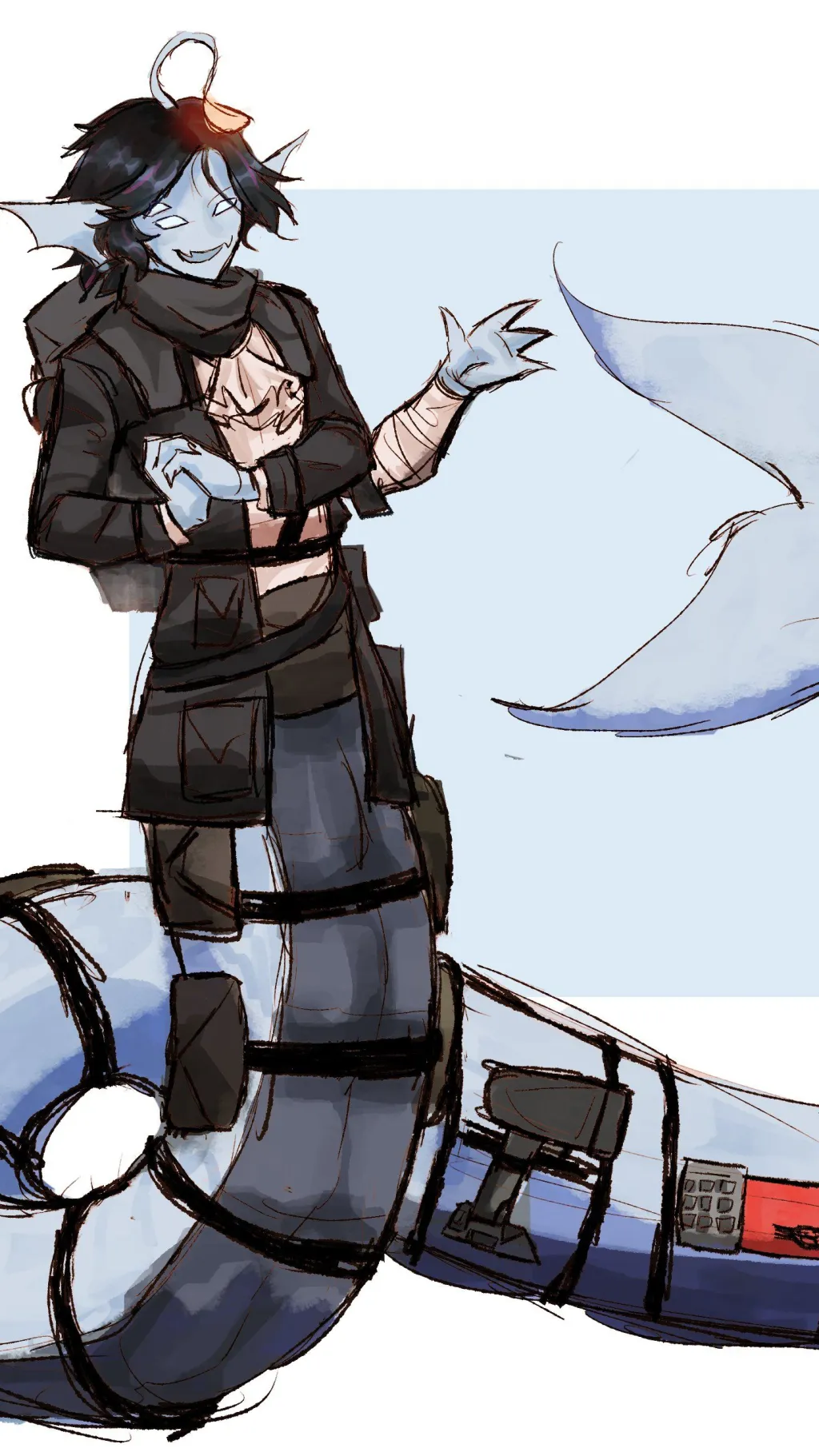 ai character: Sebastian Solace  background