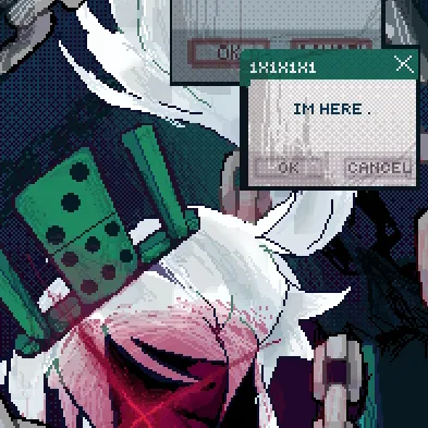 chat with ai character: ~<{1X1X1X1}>~