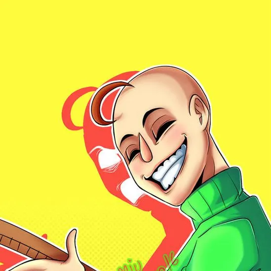 chat with ai character: Baldi