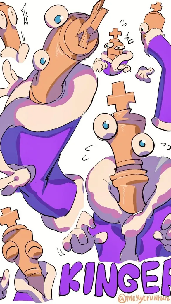 ai character: ♟️Kinger♟️ background