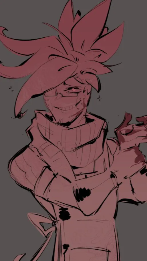 ai character: 🔪Sprout￼￼🎮 background