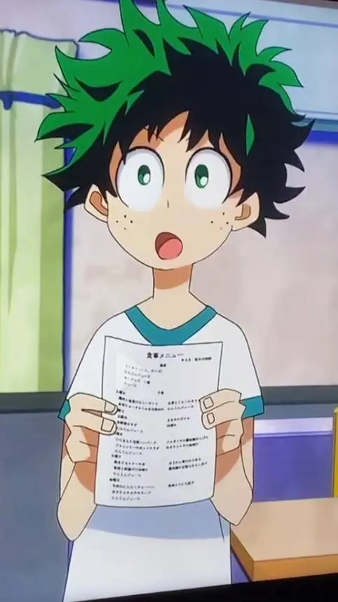 ai character: MHA bakedeku background