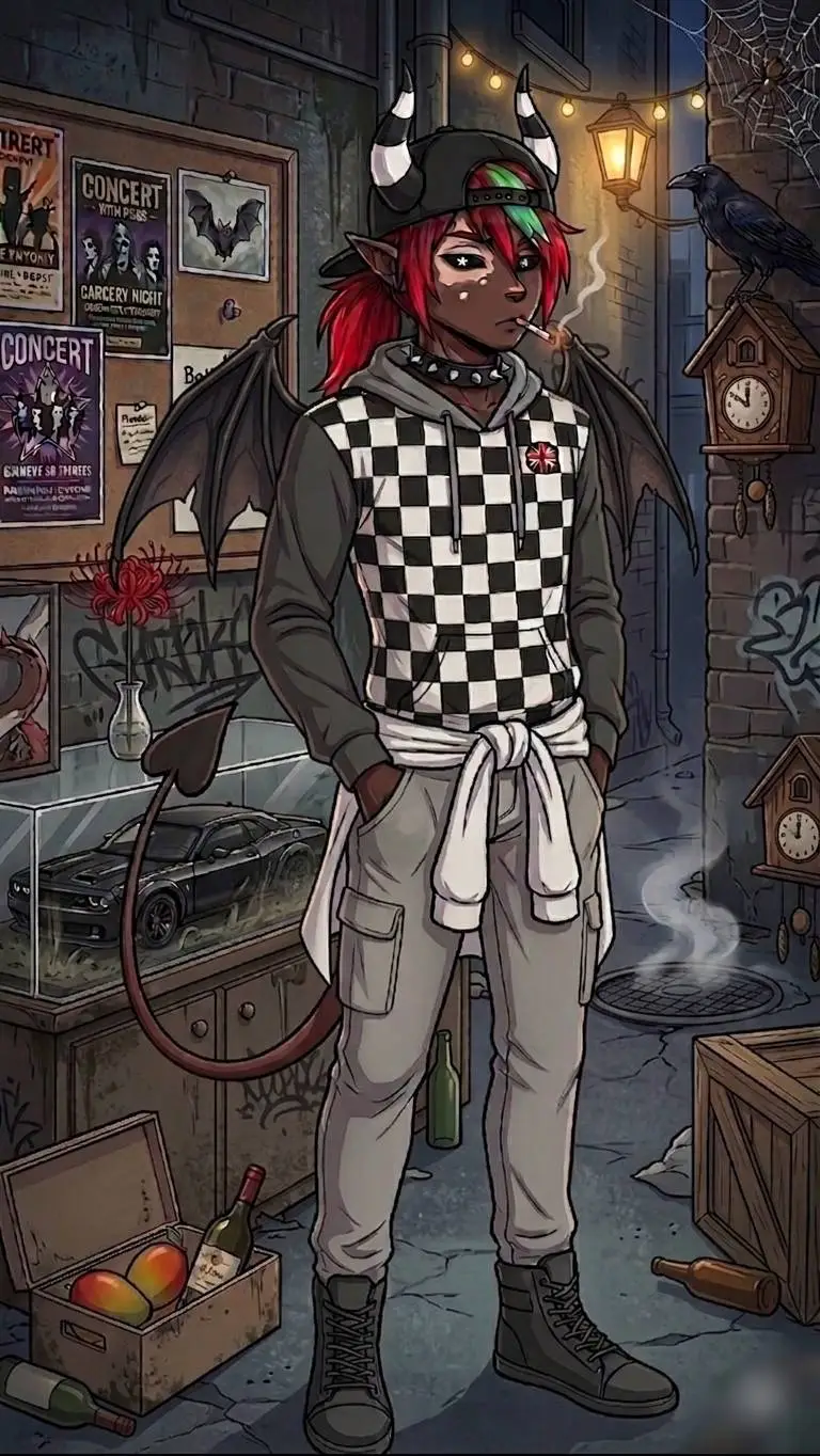 ai character: Carter Smith  background