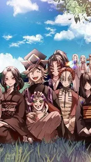 ai character: KNY Demons background