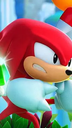 ai character: knuckles  background