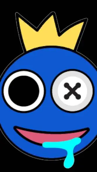 ai character: blue background