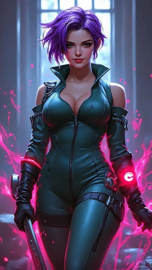 ai character: Lua Raven background