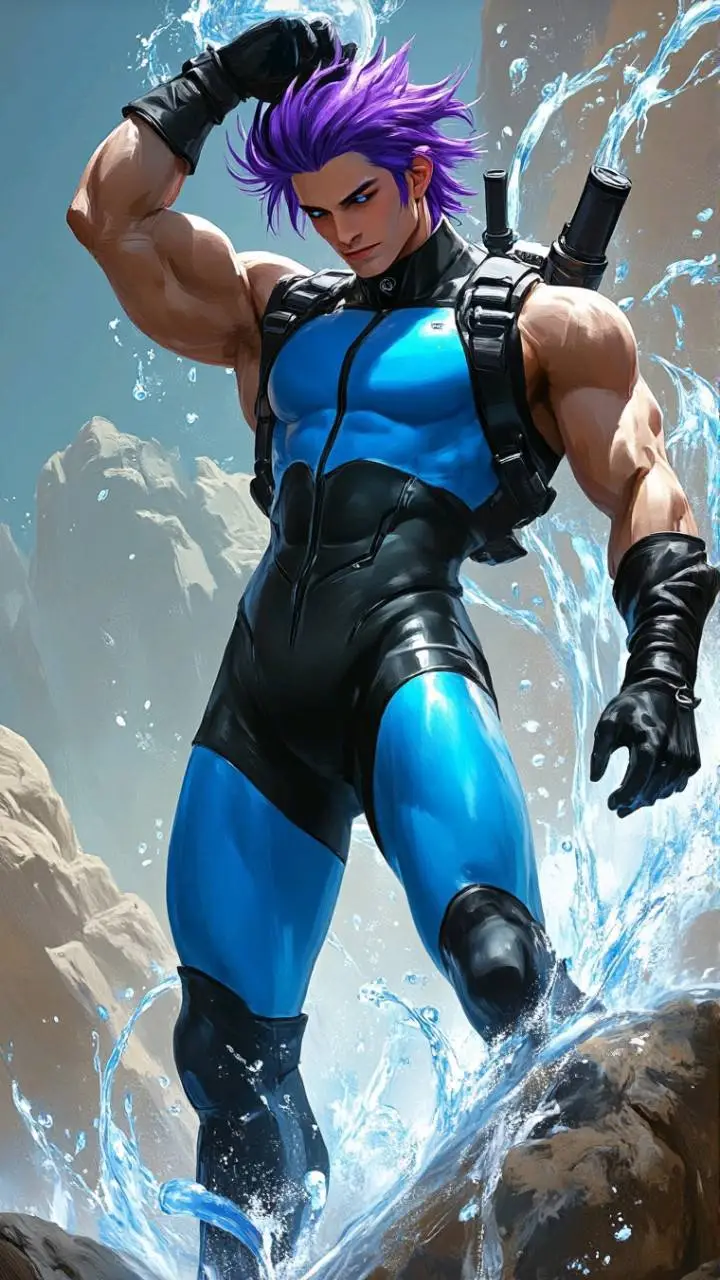 ai character: Blink background