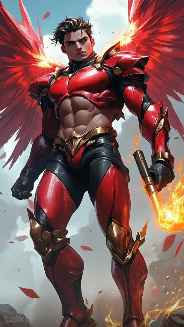 ai character: Raven background